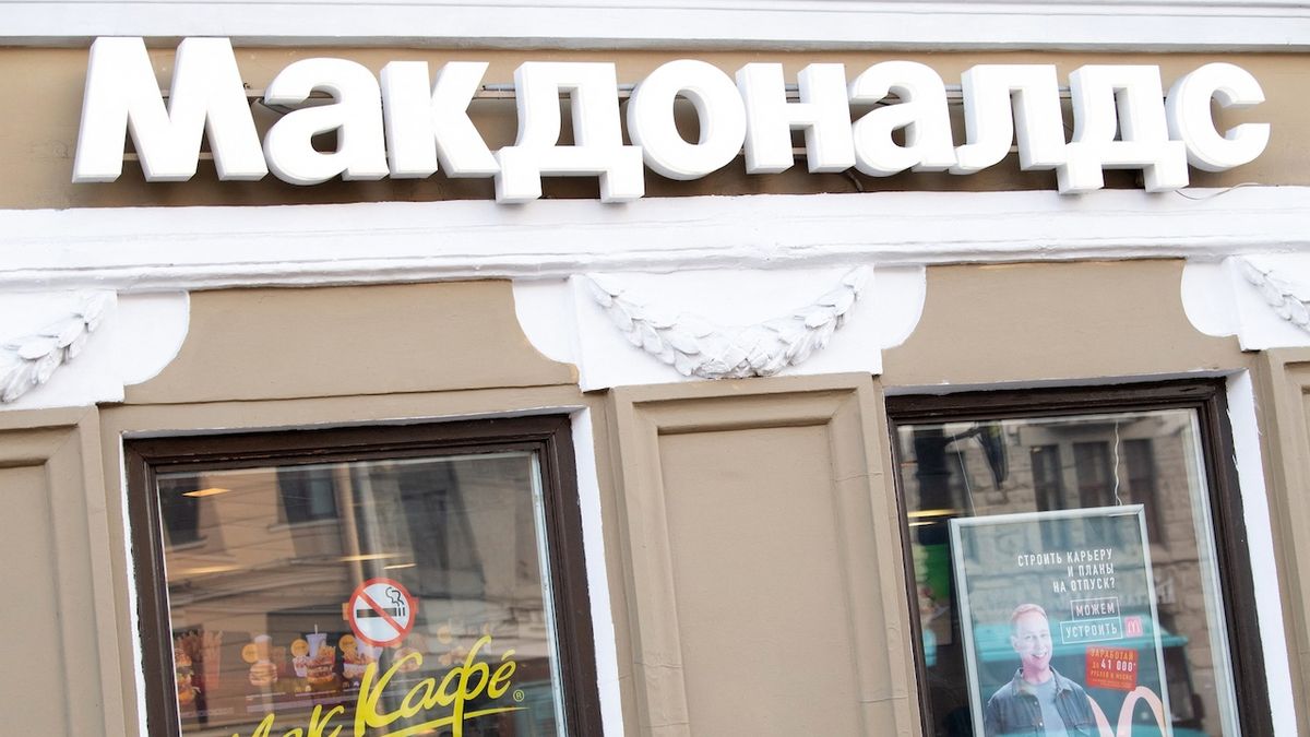 McDonald's v Rusku zavírá všechny restaurace